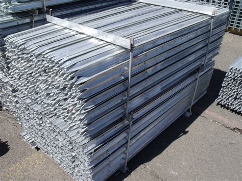 boxes around steel posts|90 x galvanised steel posts.